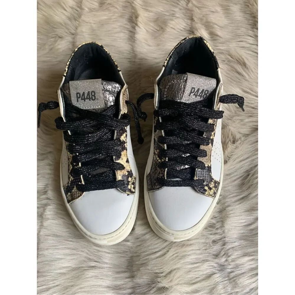 P448 "ZOE" Thea Platform Sneaker Size 37